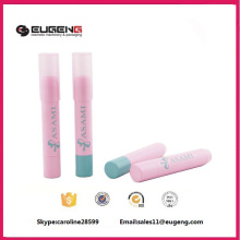 Pluma plástica rosada atractiva del lápiz labial de la muchacha caliente-venta